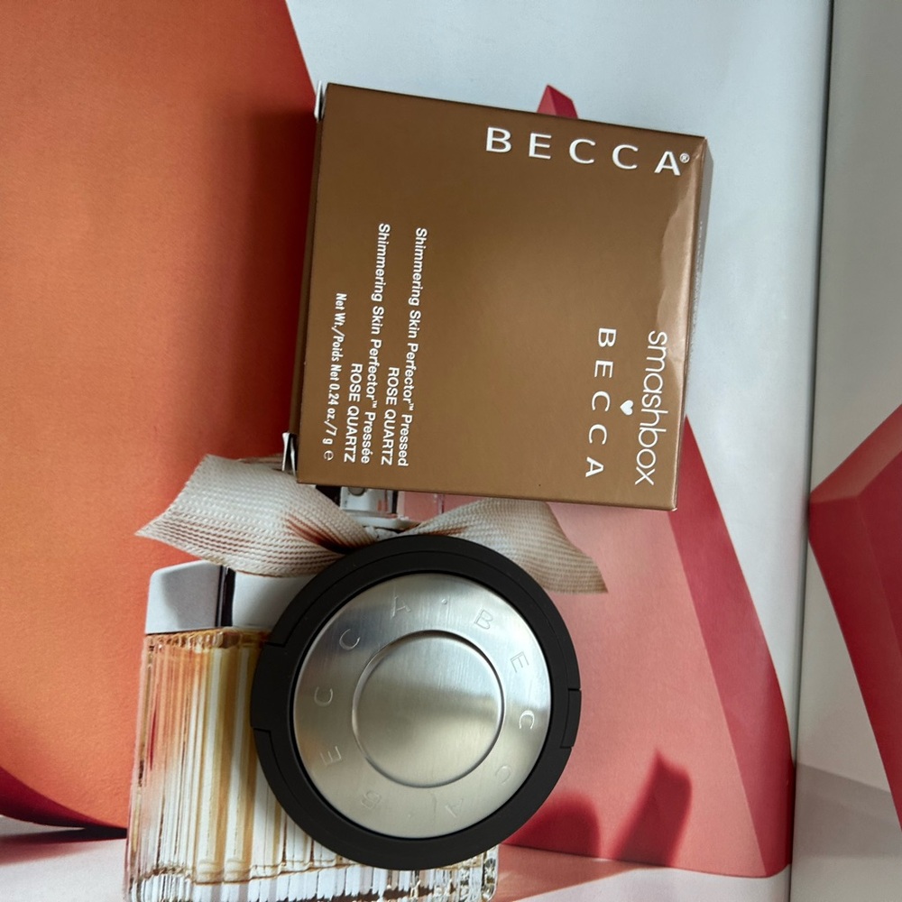 Smashbox and BECCA Shimmering Skin Perfector Pressed Highlighter